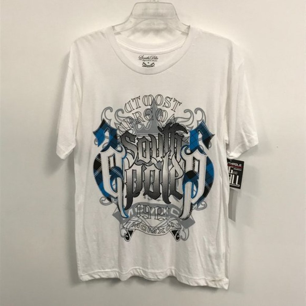 NWT South Pole Utmost Supreme Logo T Shirt Top